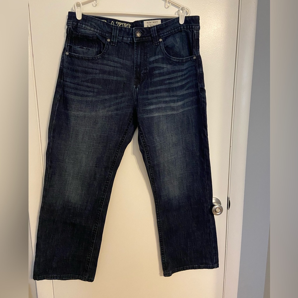 Dark Blue Denim Jeans
